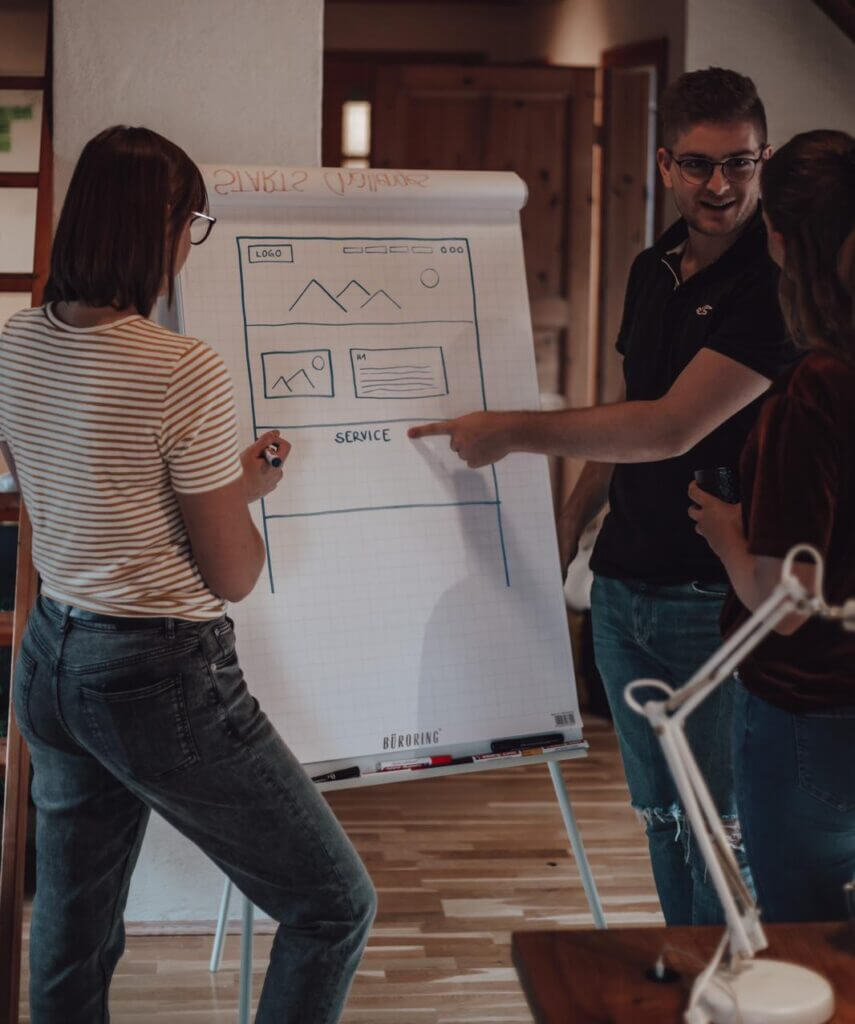 Blogartikel Arbeiten mit Freunden