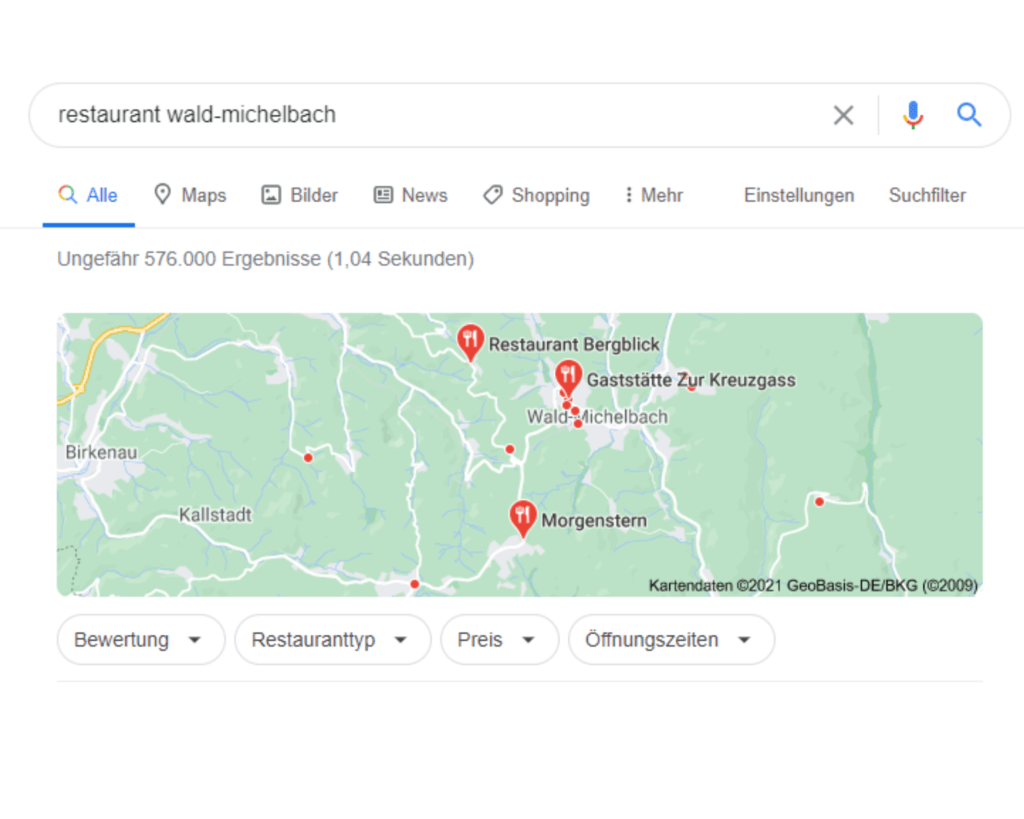 local seo map