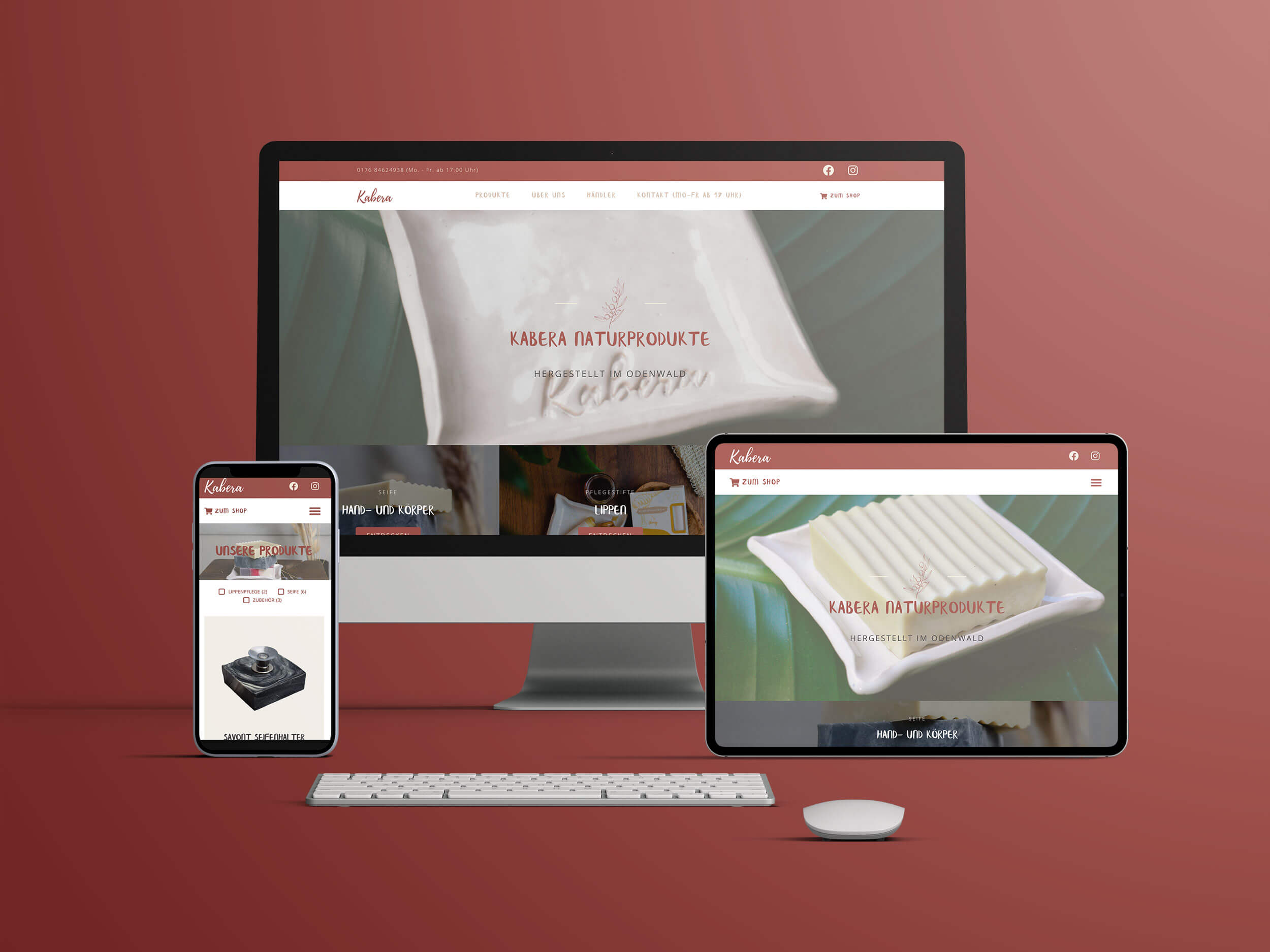 Kabera Naturprodukte MockUp