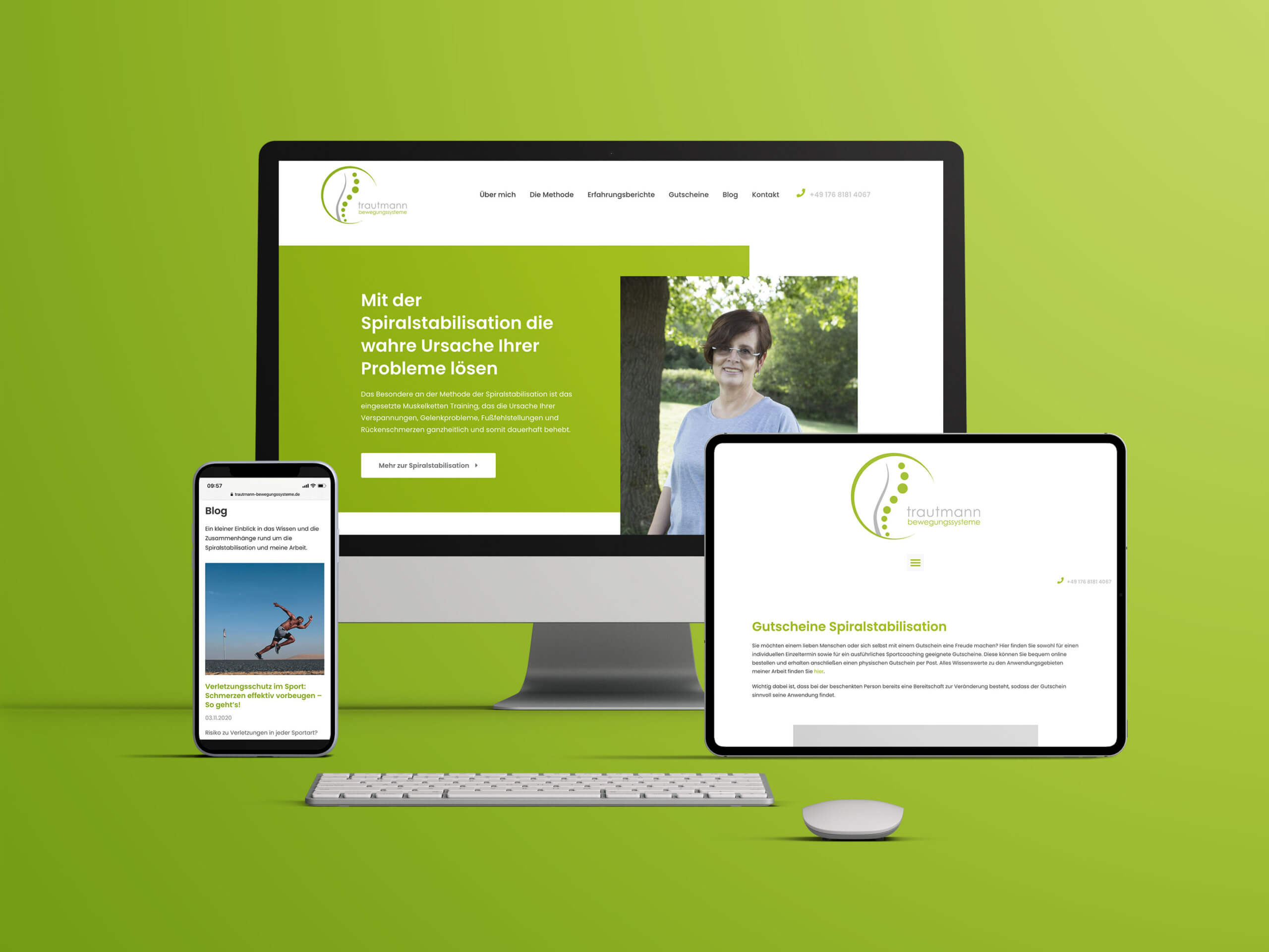 Renate Trautmann webseite mit Terminbuchung