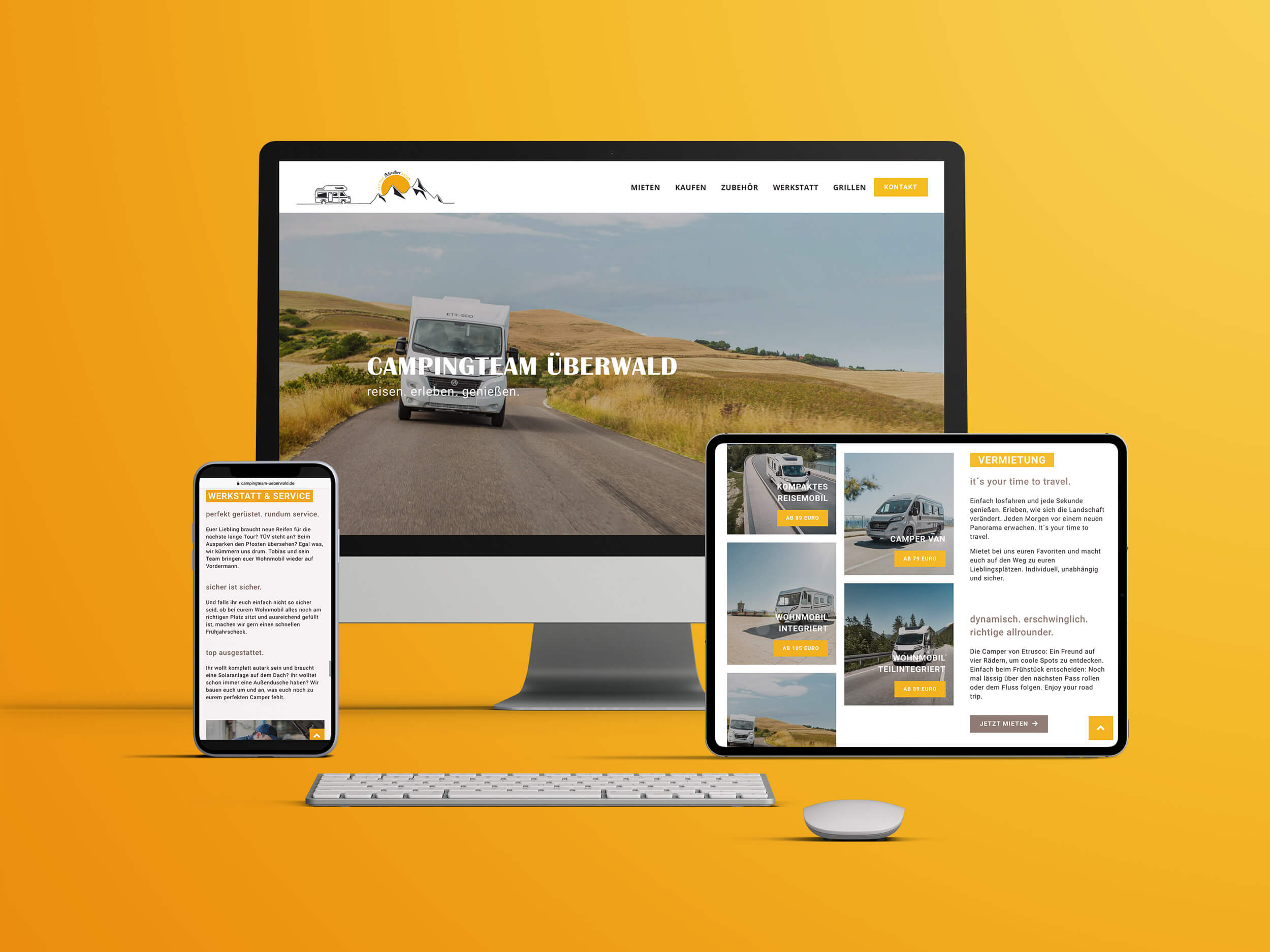 campingteam webseite referenz