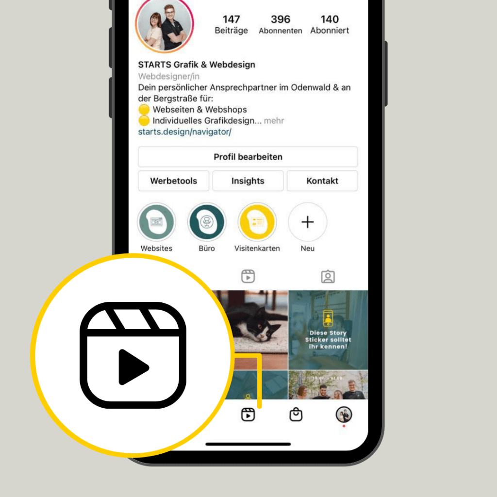 Reels auf Instagram