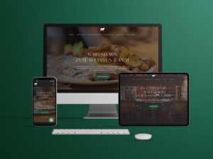 Zum Weissen Lamm Webdesign Facebook Schnittstelle