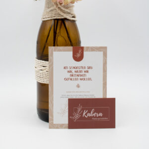 Kabera Flyer und Visitenkarte