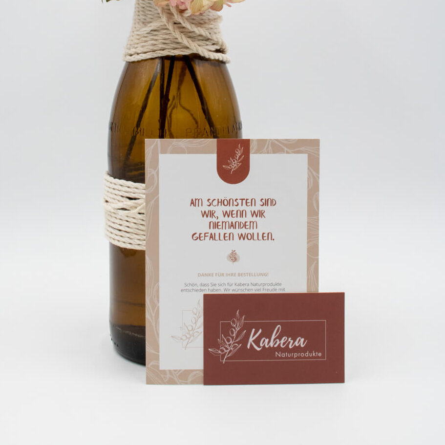 Kabera Flyer und Visitenkarte