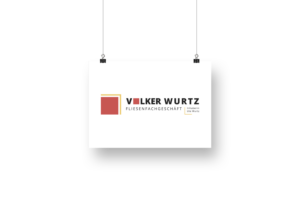 volker wurtz fliesenleger logo mockup 1