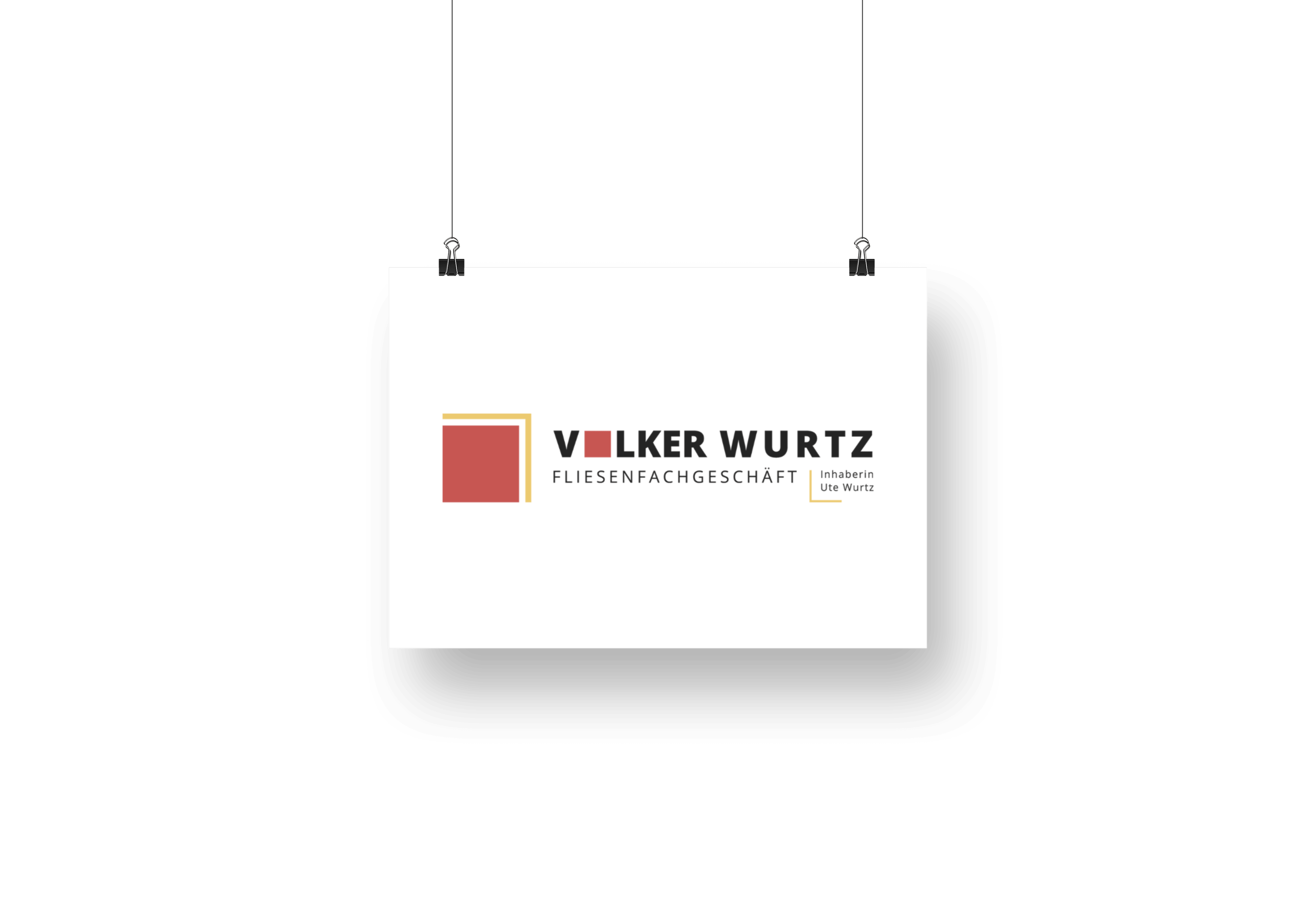 volker wurtz fliesenleger logo mockup 1