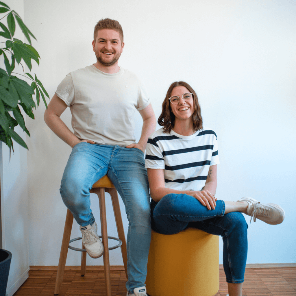 Sebastian Theobald und Theresa Bartmann