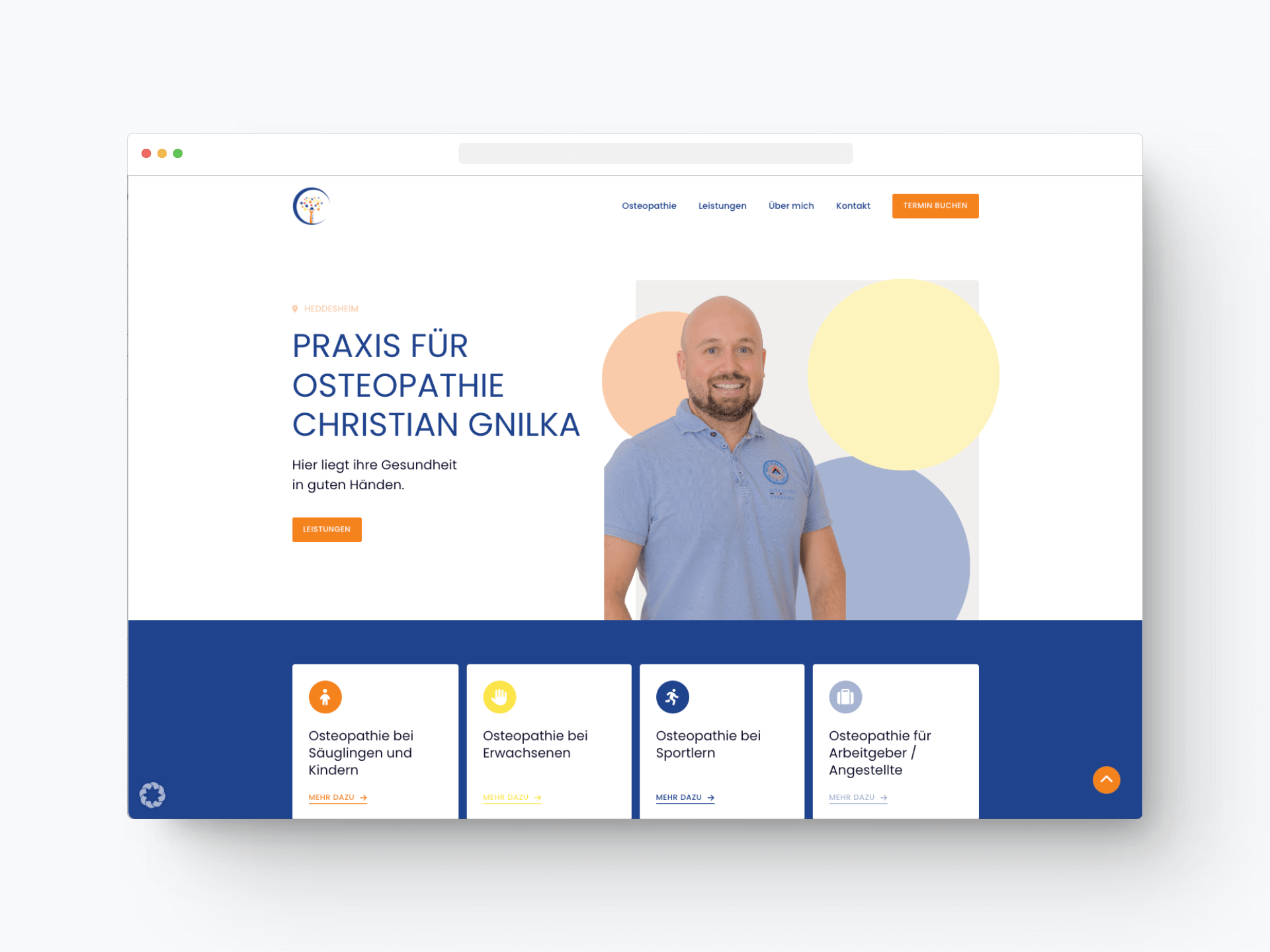 osteopathie-gnilka-wordpress-onepager-desktop